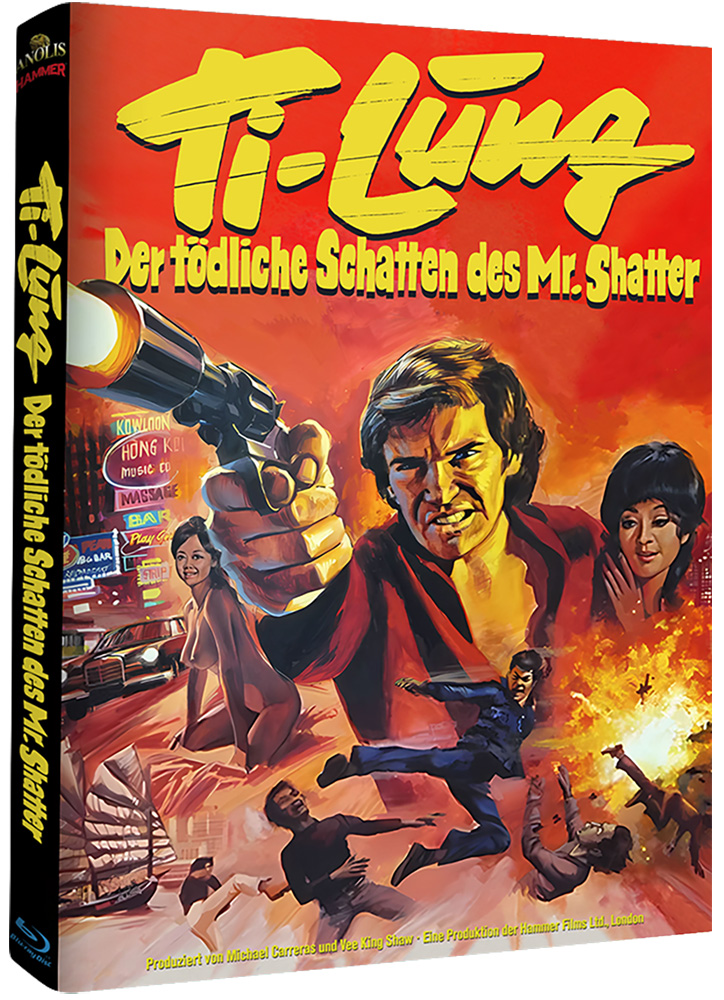 TI LUNG - DER TÖDLICHE SCHATTEN DES MR.SHATTER (Blu-Ray) - Cover C - Mediabook - Limited Edition