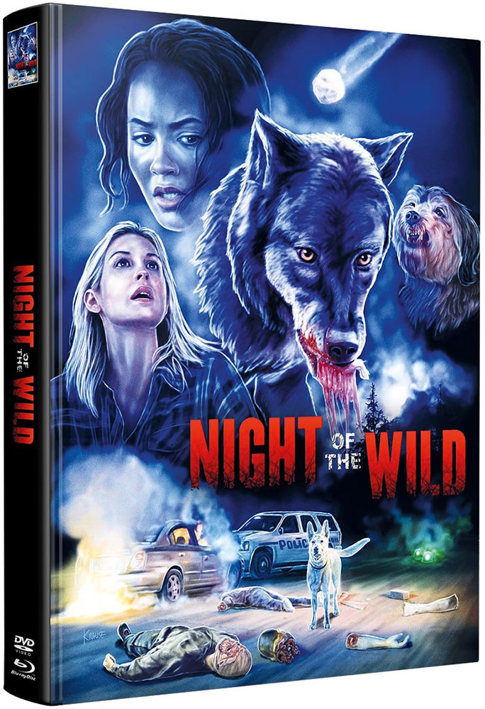 NIGHT OF THE WILD (Blu-Ray) (3Discs) - Mediabook (Wattiert) - Limited 111 Edition