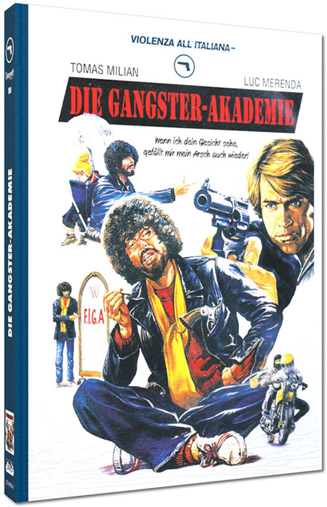 GANGSTER-AKADEMIE, DIE (Blu-Ray+DVD) - Cover A - Mediabook - Limited 250 Edition