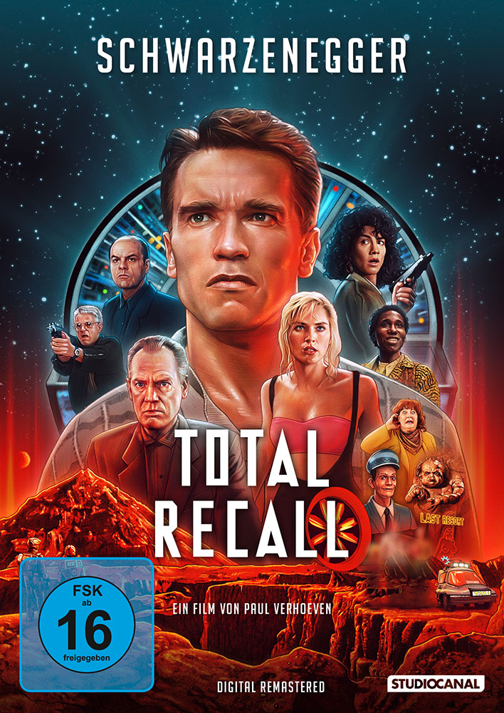 TOTAL RECALL - TOTALE ERINNERUNG (2DVD) - Remastered - Uncut