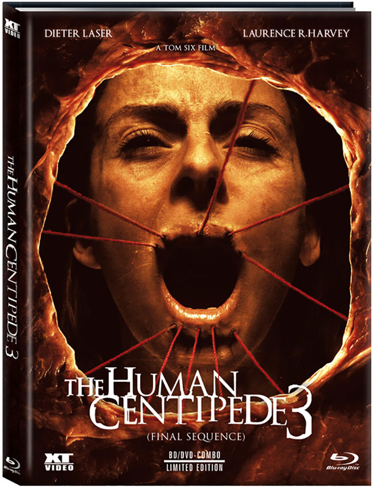 HUMAN CENTIPEDE 3 (Blu-Ray+DVD) - Cover B - Mediabook - Limited 1000 Edition HUMAN CENTIPEDE 3 (Blu-Ray+DVD) - Cover B - Mediabook - Limited 1000 Edition