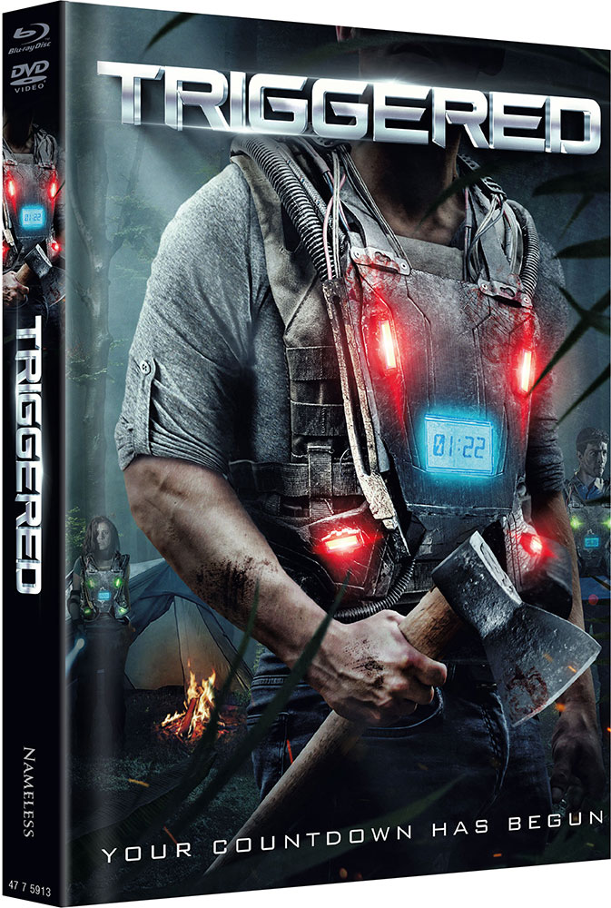 TRIGGERED (Blu-Ray+DVD) - Cover A - Mediabook - Limited 333 Edition - Uncut