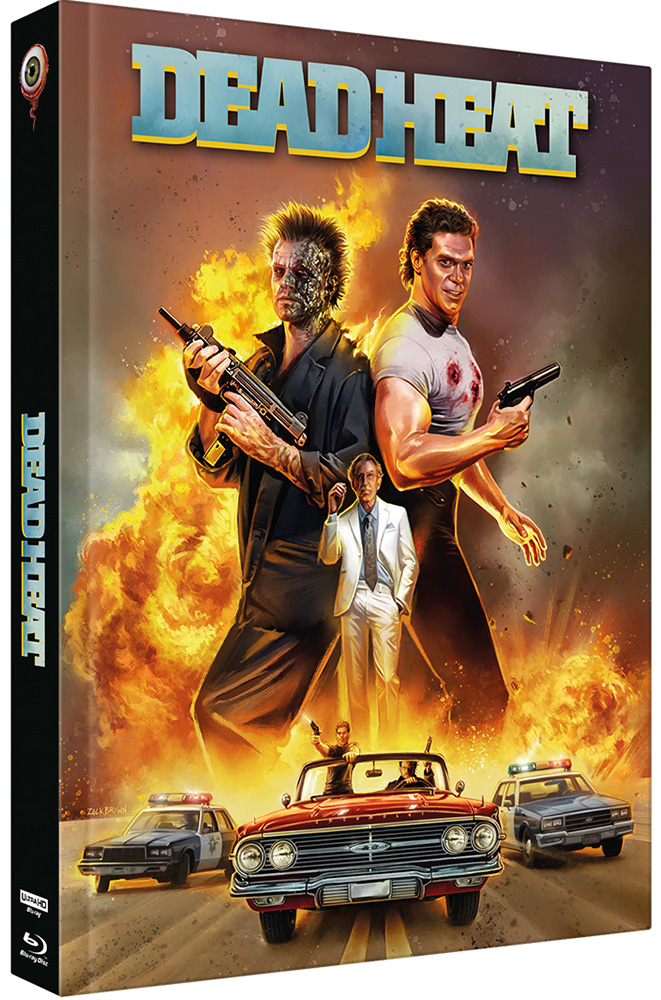 DEAD HEAT (4K UHD+Blu-Ray) - Cover A - Mediabook - Limited 222 Edition