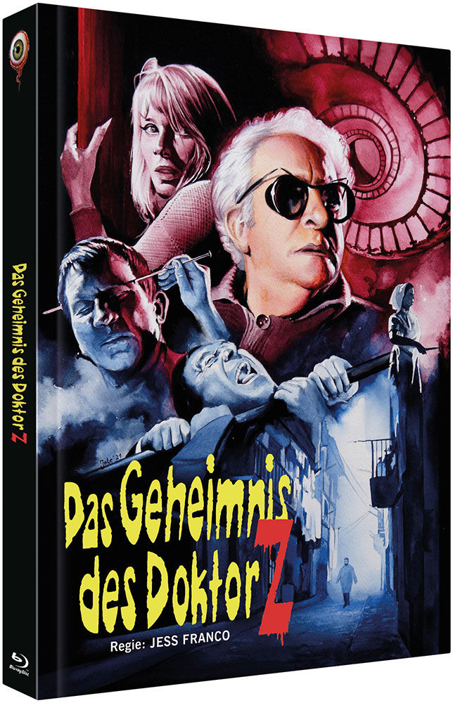 GEHEIMNIS DES DR. Z, DAS (Blu-Ray+DVD) - Cover B - Mediabook - Limited 333 Edition - Jess Franco