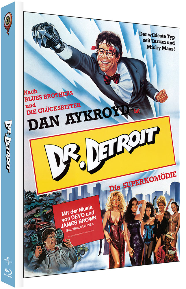DR. DETROIT (Blu-Ray+DVD) - Cover A - Mediabook - Limited 222 Edition