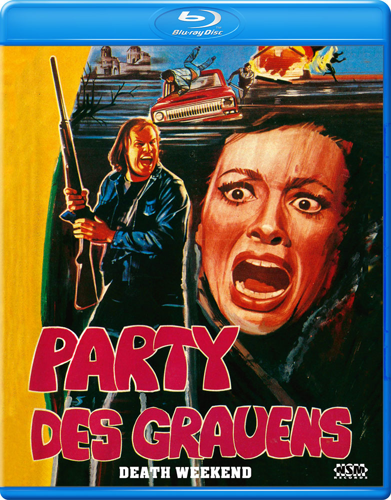 PARTY DES GRAUENS (DEATH WEEKEND) (Blu-Ray) - Uncut - Wendecover mit 2. Motiv