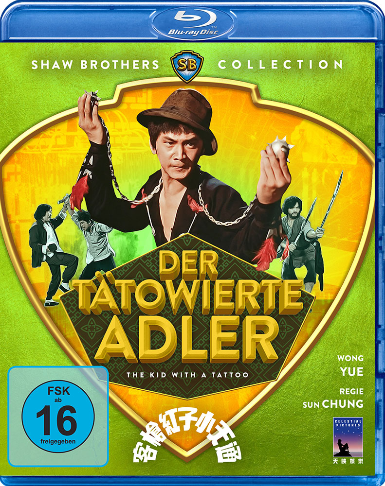 TÄTOWIERTE ADLER, DER (Blu-Ray) - Shaw Brothers Collection