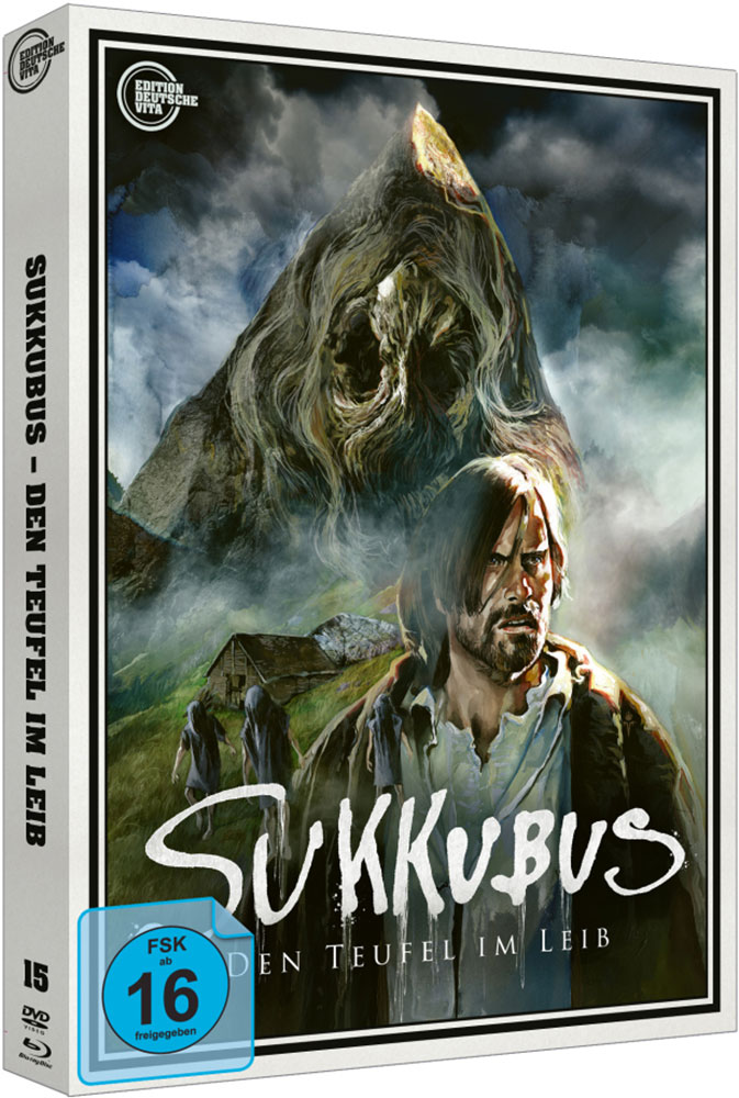 SUKKUBUS - DEN TEUFEL IM LEIB (Blu-Ray+DVD) - Cover B - Edition Deutsche Vita # 15 - Digipak - Limited 500 Edition