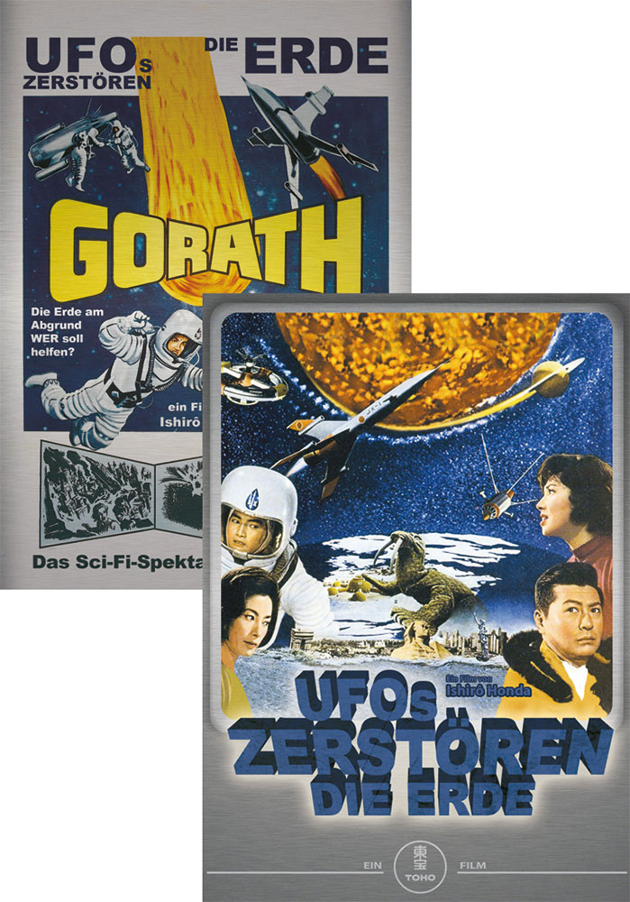 UFOS ZERSTÖREN DIE ERDE - O-Card mit Wendecover