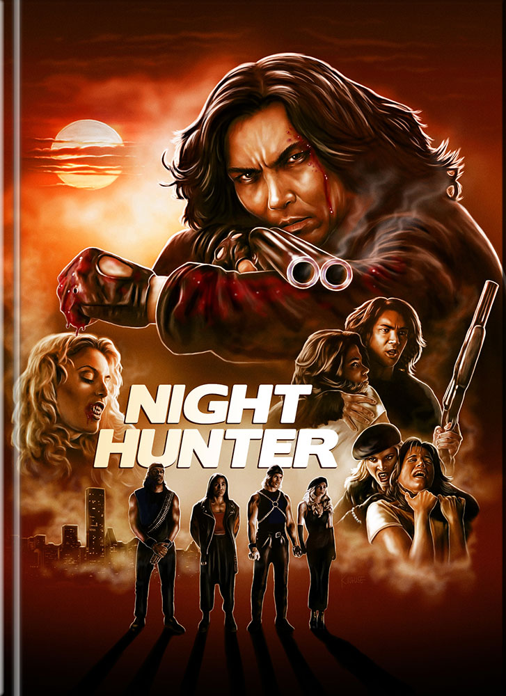 NIGHT HUNTER - DER VAMPIRJÄGER (Blu-Ray+DVD) - Cover A - Mediabook - Limited 333 Edition - Unrated Version - Uncut