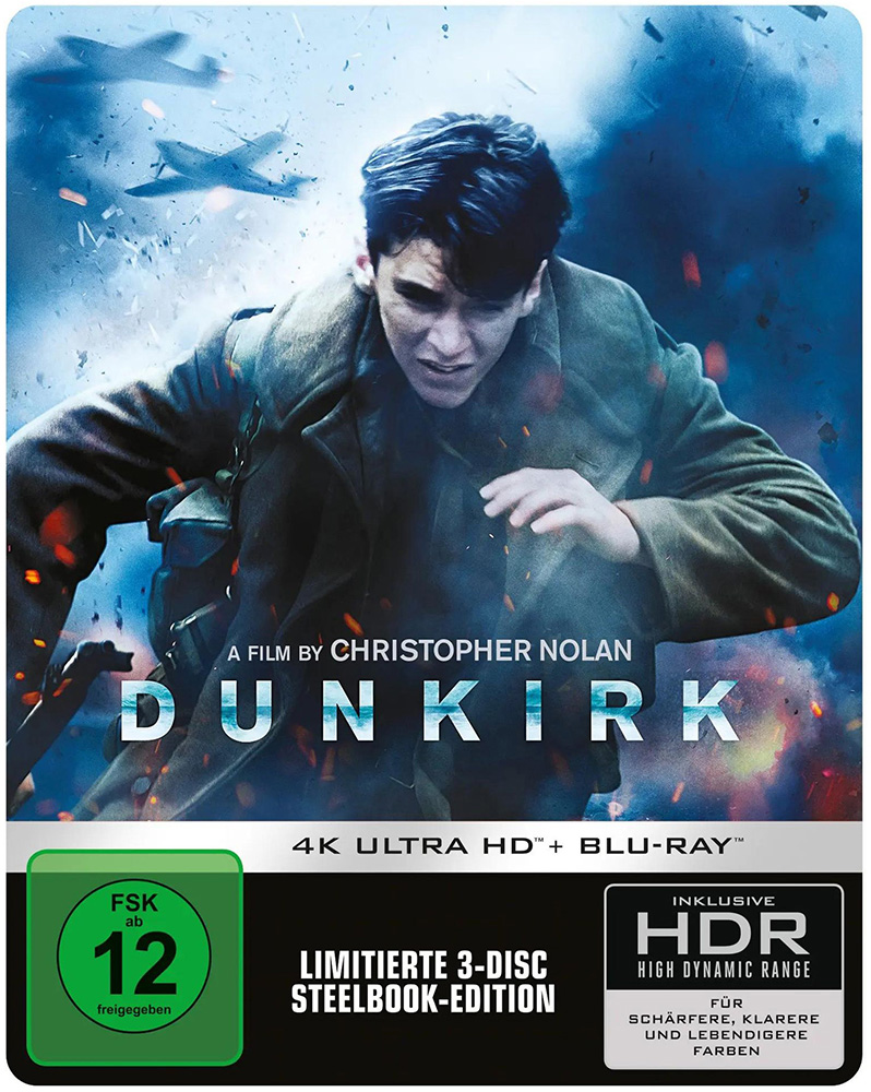 DUNKIRK (4K UHD+2Blu-Rays) - Limited SteelBook Edition