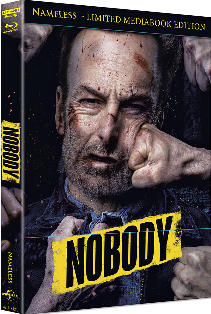 NOBODY (4K UHD+Blu-Ray) - Cover B - Mediabook - Limited 333 Edition