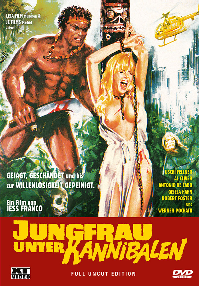 JUNGFRAU UNTER KANNIBALEN - kleine Hartbox