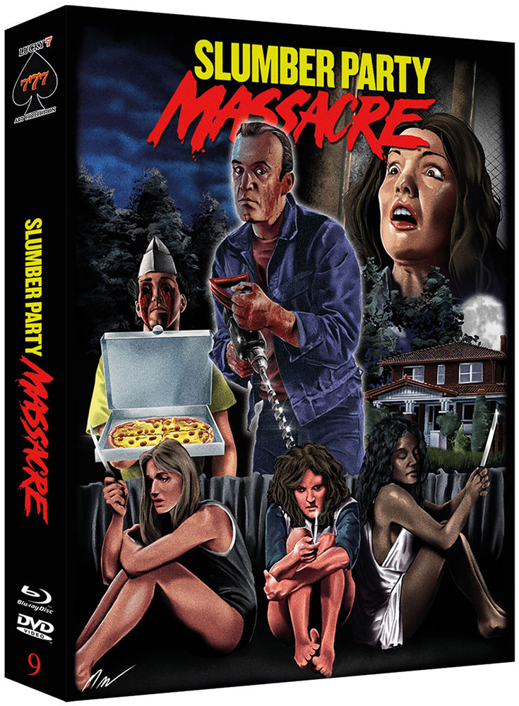 SLUMBER PARTY MASSACRE (Blu-Ray+DVD) - Limited 777 Edition - Uncut - Art Collection