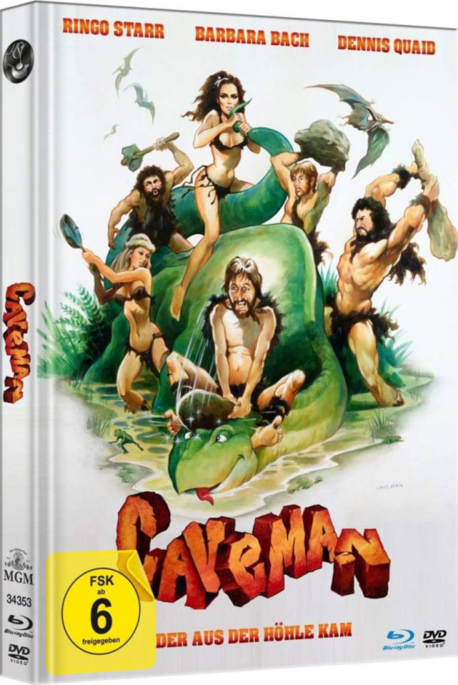 CAVEMAN - DER AUS DER HÖHLE KAM (Blu-Ray+DVD) - Mediabook
