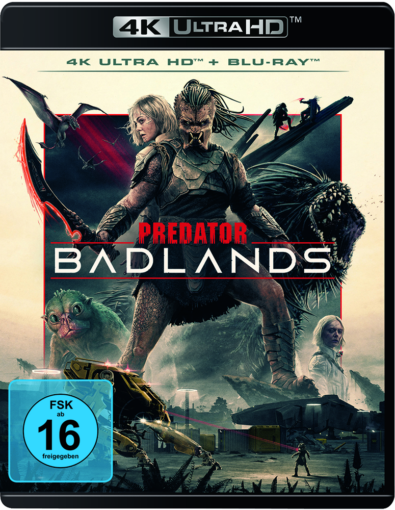 PREDATOR: BADLANDS (4K UHD+Blu-Ray)