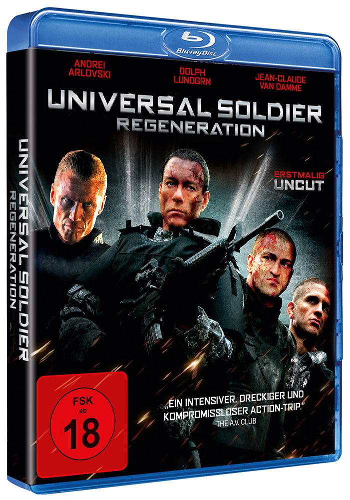 UNIVERSAL SOLDIER: REGENERATION (Blu-Ray) - Uncut