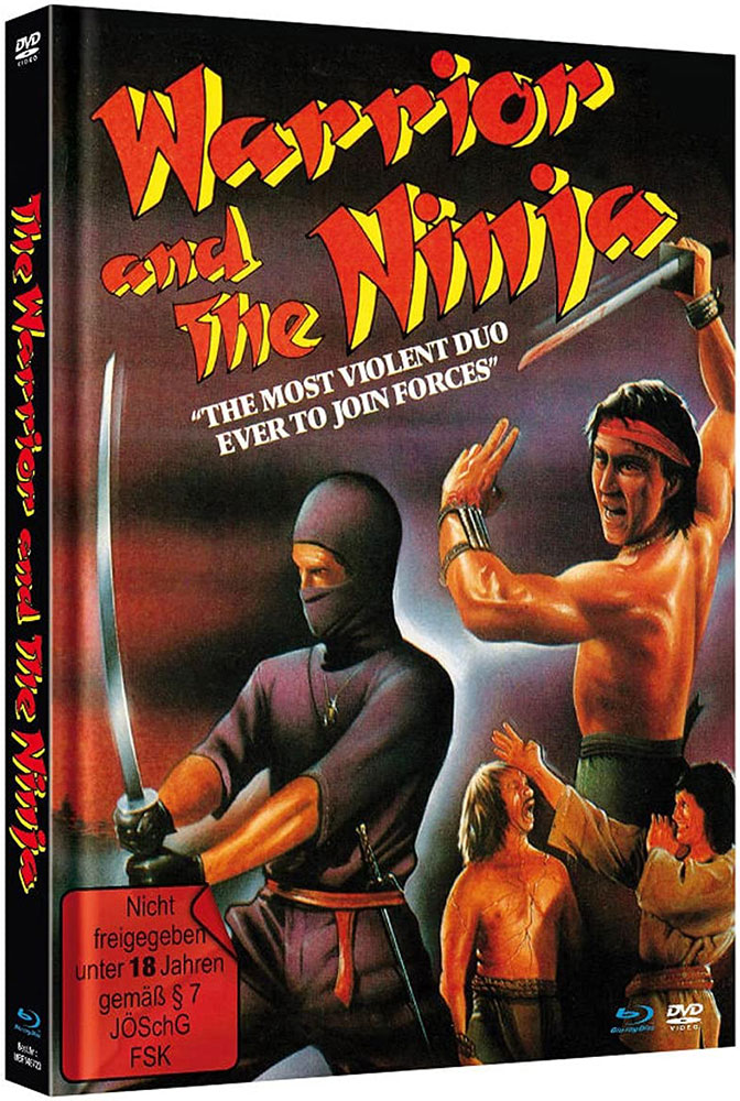WARRIOR AND THE NINJA, THE (Blu-Ray+DVD) - Cover B - Mediabook - Limited 500 Edition
