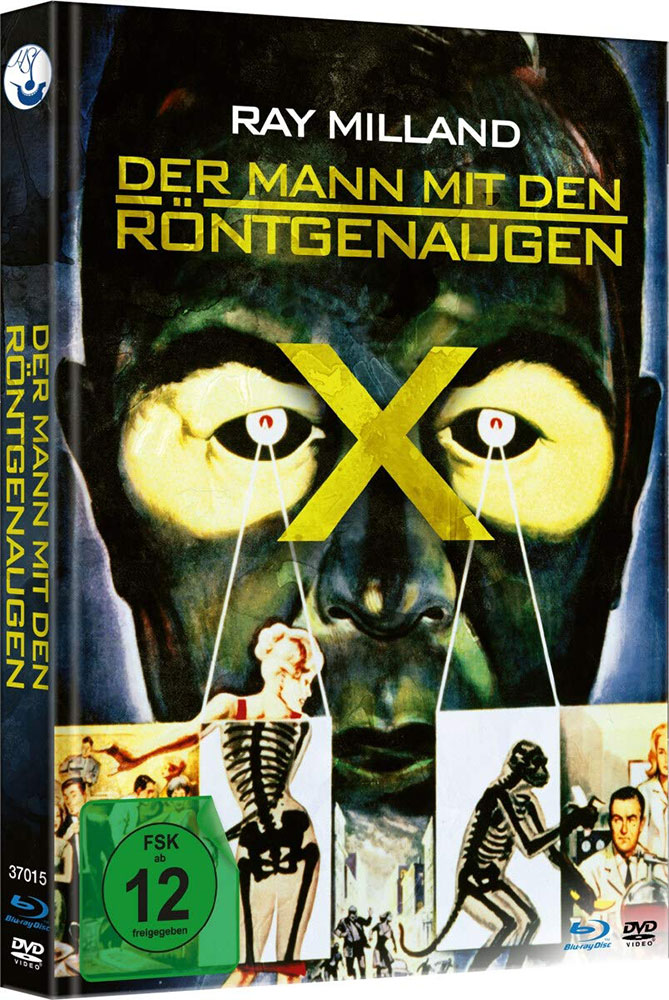 MANN MIT DEN RÖNTGENAUGEN, DER (Blu-Ray+DVD) - Limited Mediabook Edition