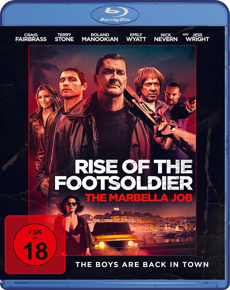 RISE OF THE FOOTSOLDIER - THE MARBELLA JOB (Blu-Ray) - Uncut