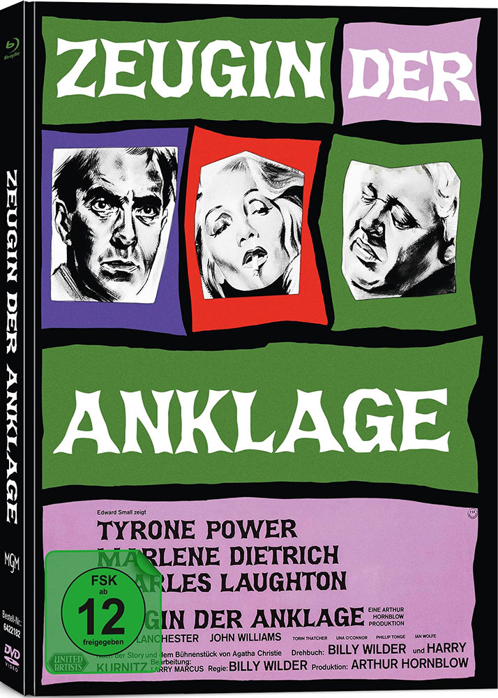 ZEUGIN DER ANKLAGE (s/w) (Blu-Ray+DVD) - Limited Mediabook Edition