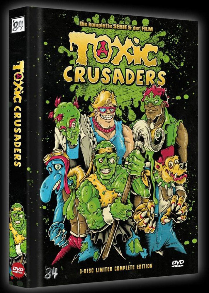 TOXIC CRUSADERS (3DVD) - Mediabook - Limited 666 Edition