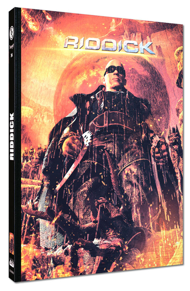 RIDDICK - ÜBERLEBEN IST SEINE RACHE (Blu-Ray+DVD) - Cover B - Mediabook - Limited 222 Edition