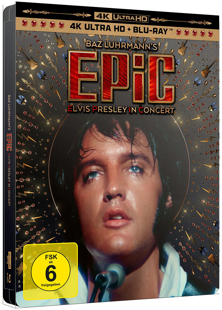 EPIC: ELVIS PRESLEY IN CONCERT (4K UHD+Blu-Ray) - SteelBook - Limited Edition