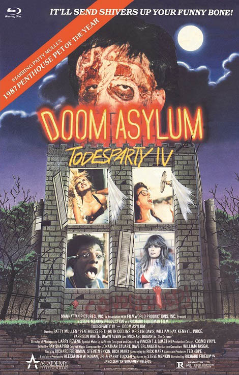 TODESPARTY IV - DOOM ASYLUM (Blu-Ray) - Cover C - große Hartbox - Limited 44 Edition