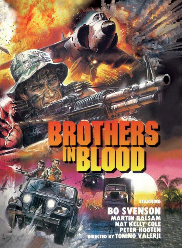 BROTHERS IN BLOOD (Blu-Ray) - Cover NL VHS - kleine Hartbox - Limited Edition