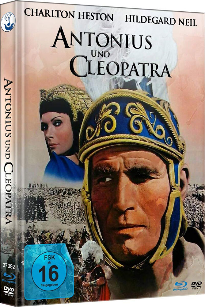 ANTONIUS UND CLEOPATRA (Blu-Ray+DVD) - Mediabook - 2 Filmfassungen