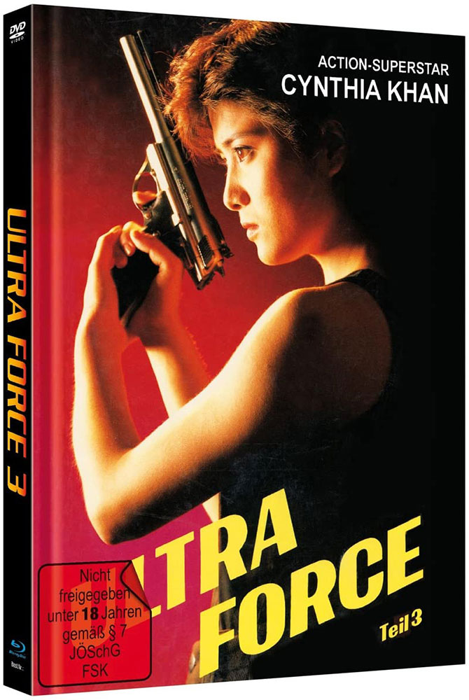 ULTRA FORCE 3 - IN THE LINE OF DUTY III (Blu-Ray+DVD) - Cover B - Mediabook - Limited Edition - Cynthia Khan