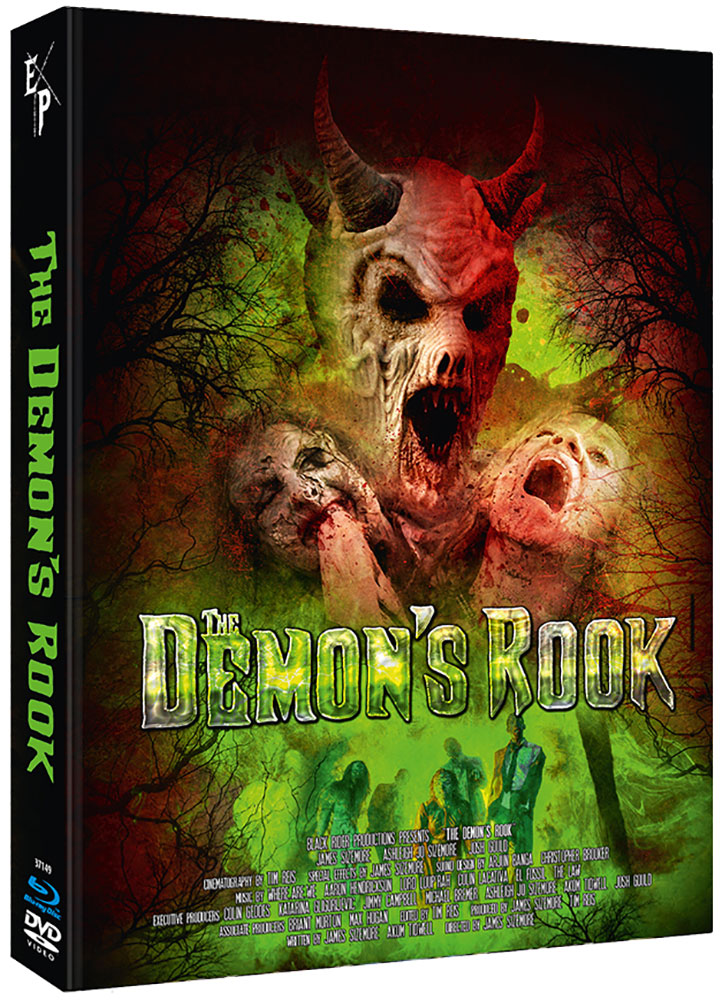 DEMONS ROOK, THE (Blu-Ray+DVD) - Cover C - Mediabook - Limited Edition - Uncut
