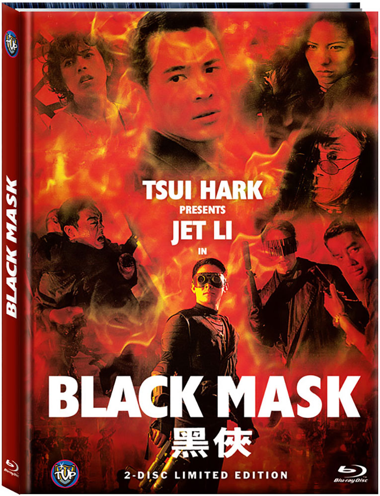BLACK MASK (Blu-Ray+DVD) - HongKong Schnittfassung - Cover C - Mediabook - Limited 333 Edition