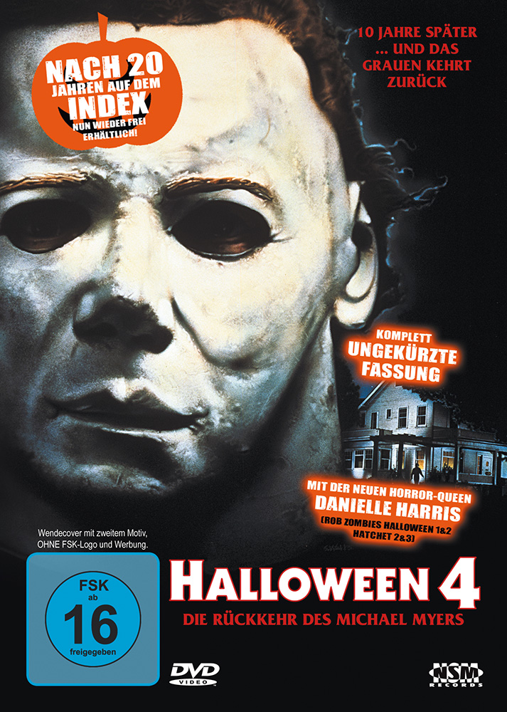 HALLOWEEN 4 - Uncut (Neuauflage)