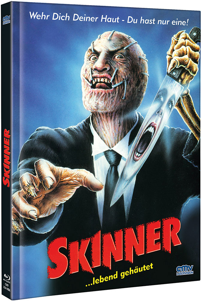 SKINNER ..LEBEND GEHÄUTET (Blu-Ray+DVD) - Cover A - Mediabook - Limited 666 Edition