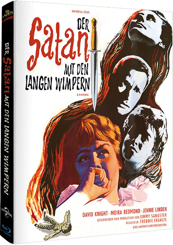 SATAN MIT DEN LANGEN WIMPERN, DER (Blu-Ray) - Cover B - Mediabook