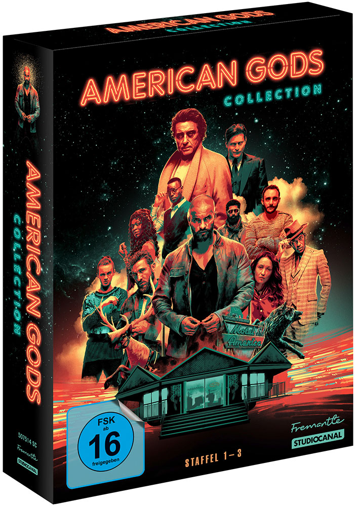 AMERICAN GODS - Staffel 1-3 (11DVD)