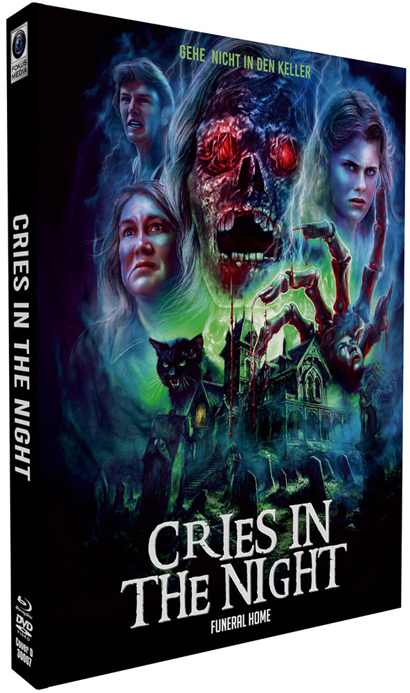CRIES IN THE NIGHT (Blu-Ray+DVD) - Cover D - Mediabook (Wattiert) - Limited 111 Edition