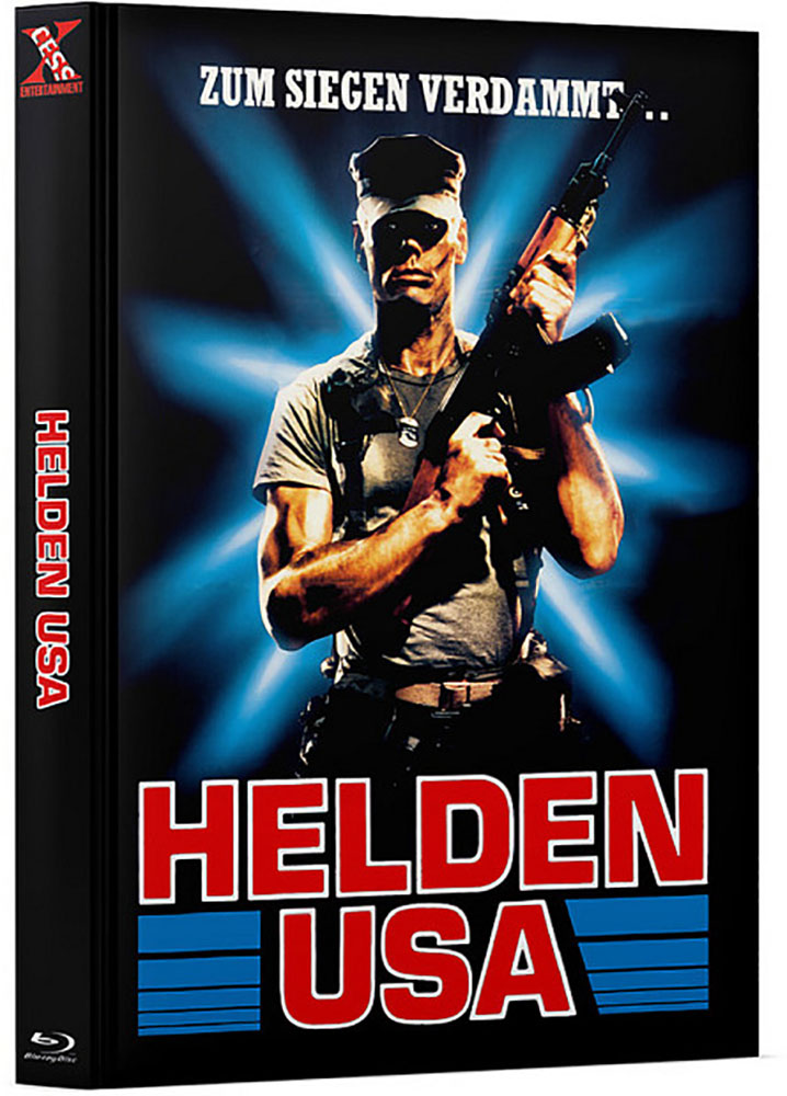HELDEN USA - DEATH BEFORE DISHONOR (Blu-Ray+DVD) - Cover A - Mediabook - Limited 333 Edition