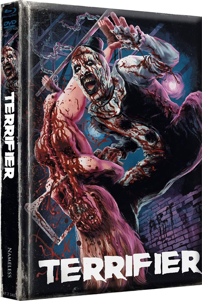 TERRIFIER 1 (Blu-Ray+DVD) - Cover J - Mediabook (Wattiert) - B-Ware ohne Limitierungsnummer!