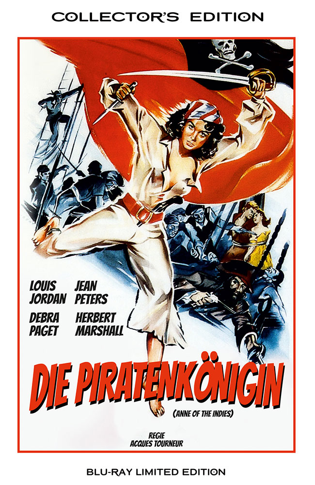 PIRATENKÖNIGIN, DIE (Blu-Ray) - große Hartbox - Limited 50 Edition