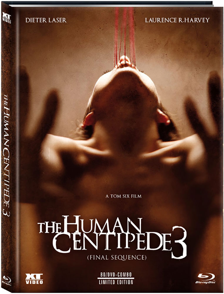 HUMAN CENTIPEDE 3 (Blu-Ray+DVD) - Cover C - Mediabook - Limited 1000 Edition