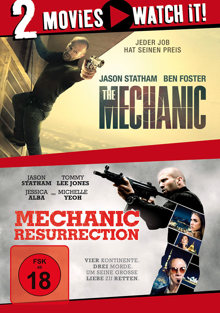 MECHANIC, THE / MECHANIC: RESURRECTION (2DVD)