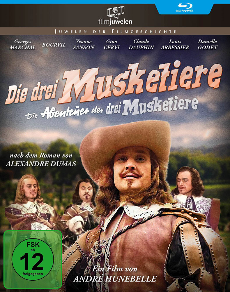 DREI MUSKETIERE, DIE (DIE ABENTEUER DER DREI MUSKETIERE) (Blu-Ray)