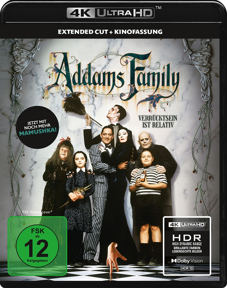 ADDAMS FAMILY (4K UHD) - Extended Cut & Kinofassung