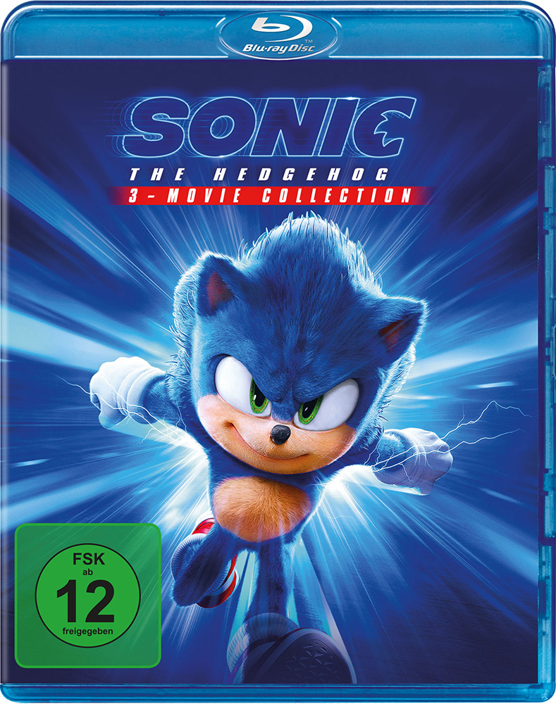 SONIC THE HEDGEHOG - 3-MOVIE COLLECTION (Blu-Ray) (3Discs)