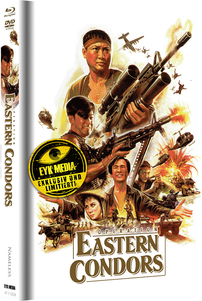 OPERATION EASTERN CONDORS (Blu-Ray+DVD) (4Discs) - Cover D - Mediabook - Limited 444 Edition