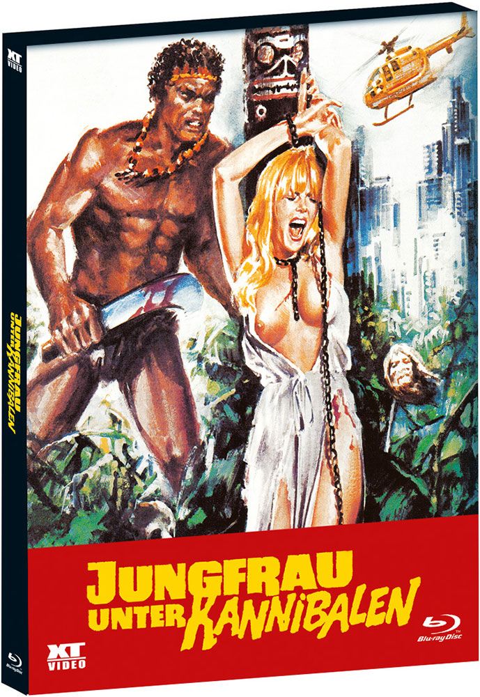 JUNGFRAU UNTER KANNIBALEN (Blu-Ray) - Schuber - Uncut