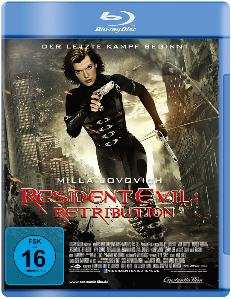 RESIDENT EVIL: RETRIBUTION (Blu-Ray)